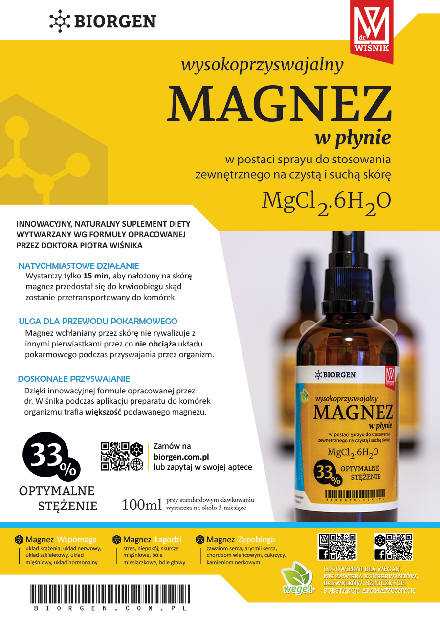 Magnez BIORGEN Folder 900